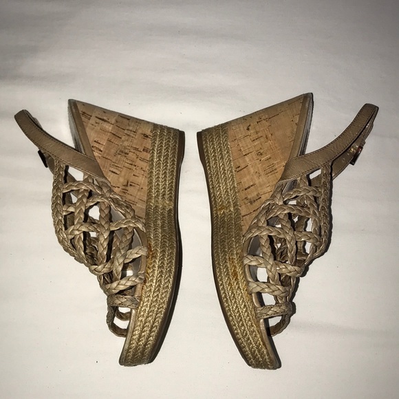 Prada braided leather wedge size 38 EU - US 8 - Picture 2 of 8